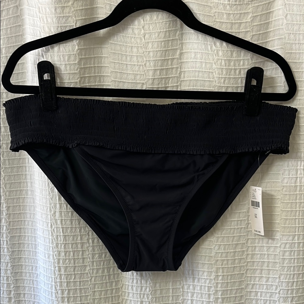 Black Bikini Bottoms from Anthropologie